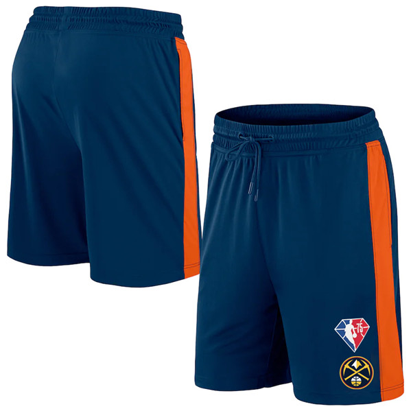Men's Denver Nuggets Navy/orange Shorts